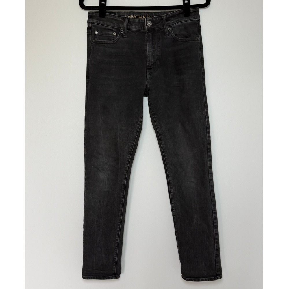American Eagle 360 Extreme Flex Slim Fit Jeans Mens 30x32 Faded Black Denim